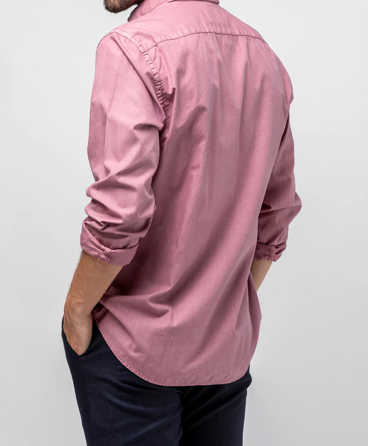 Camisa sarga rosa - Image 3