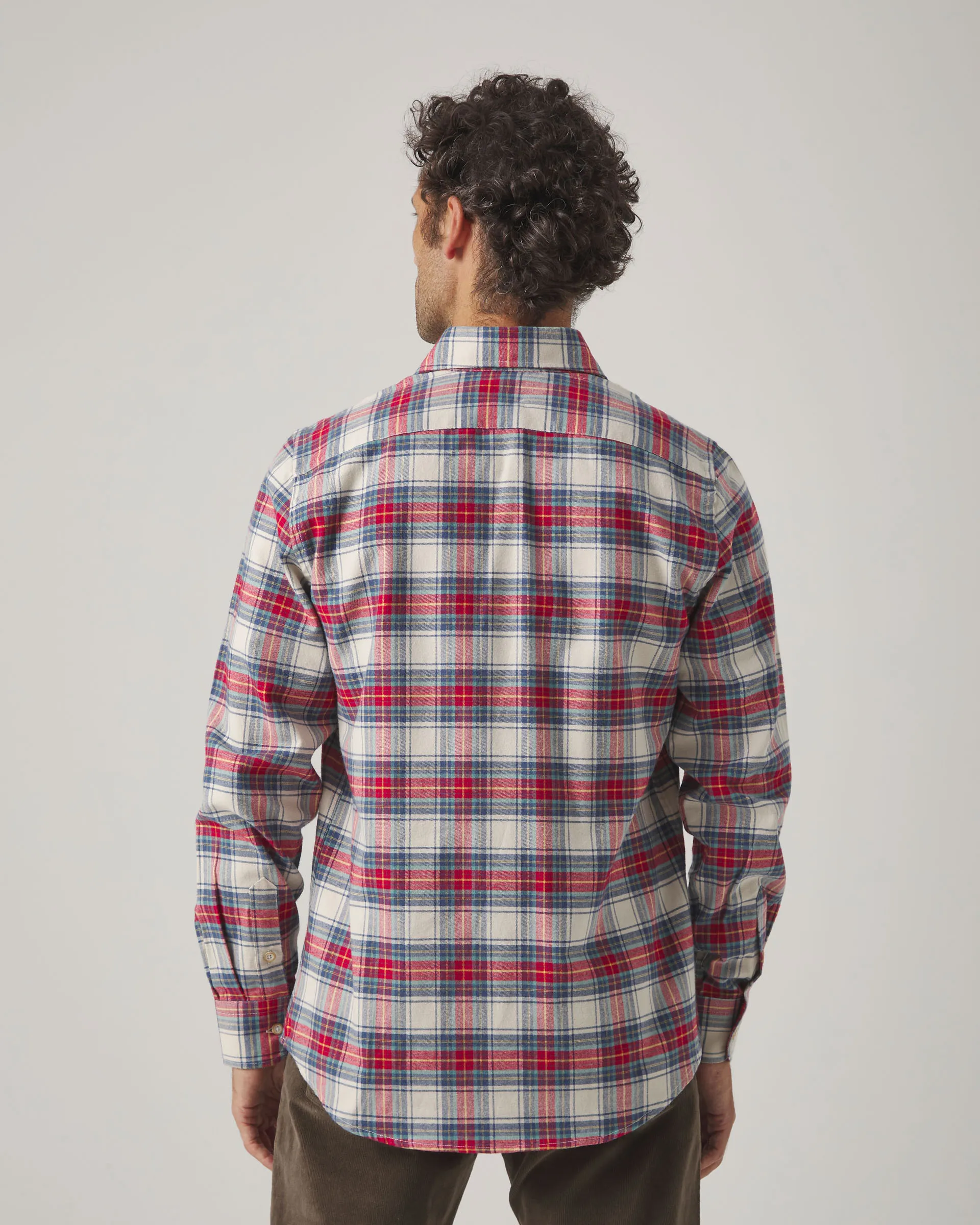 Camisa Scotland Tartán Crudo - Image 2