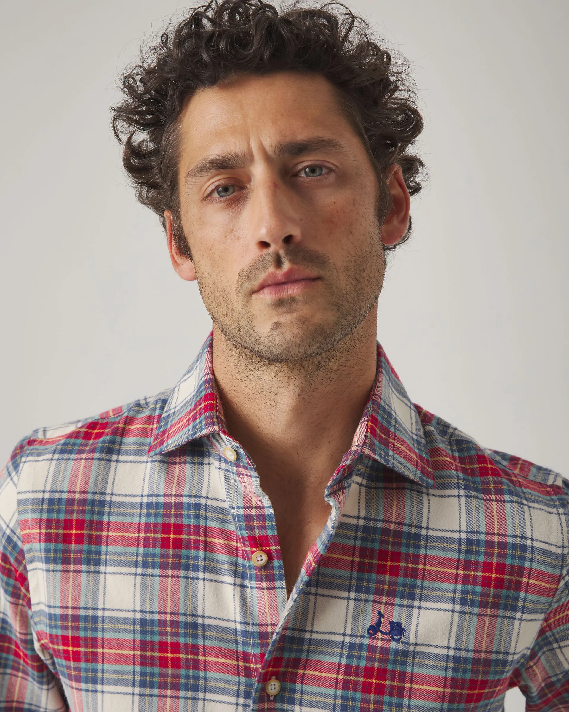 Camisa Scotland Tartán Crudo - Image 3