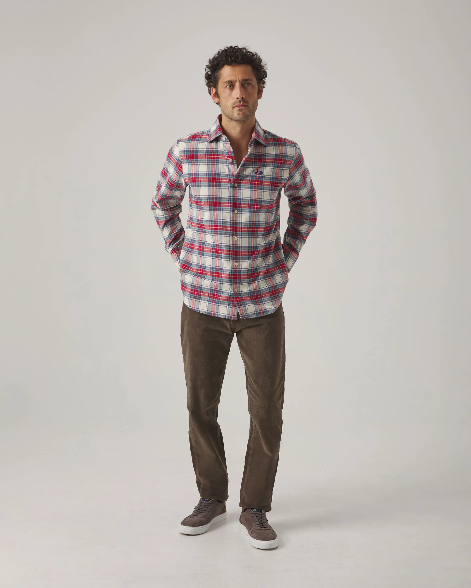 Camisa Scotland Tartán Crudo - Image 4