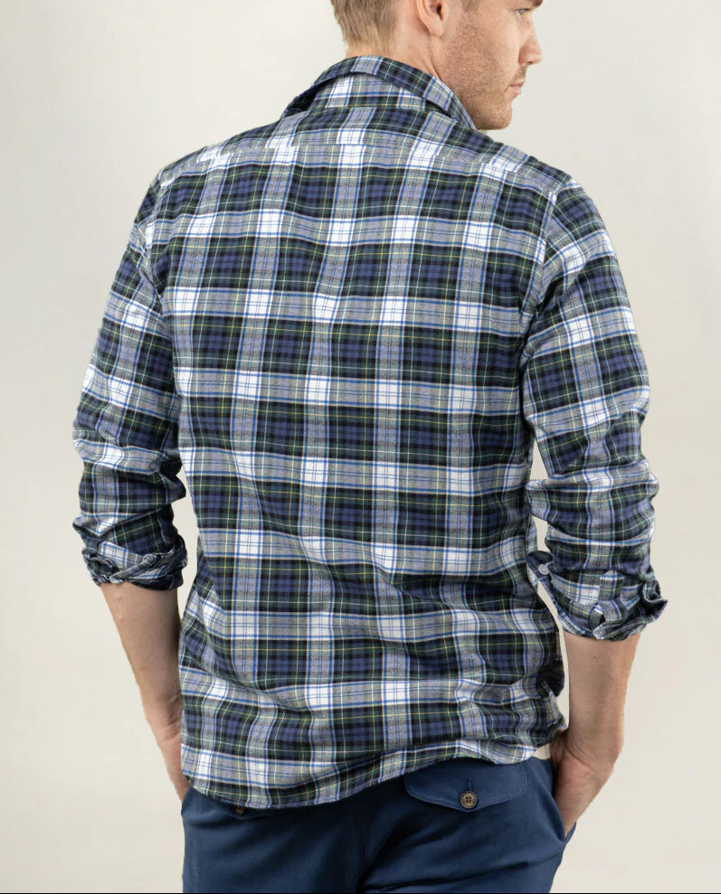 Camisa Scotland tartán verde - Image 4
