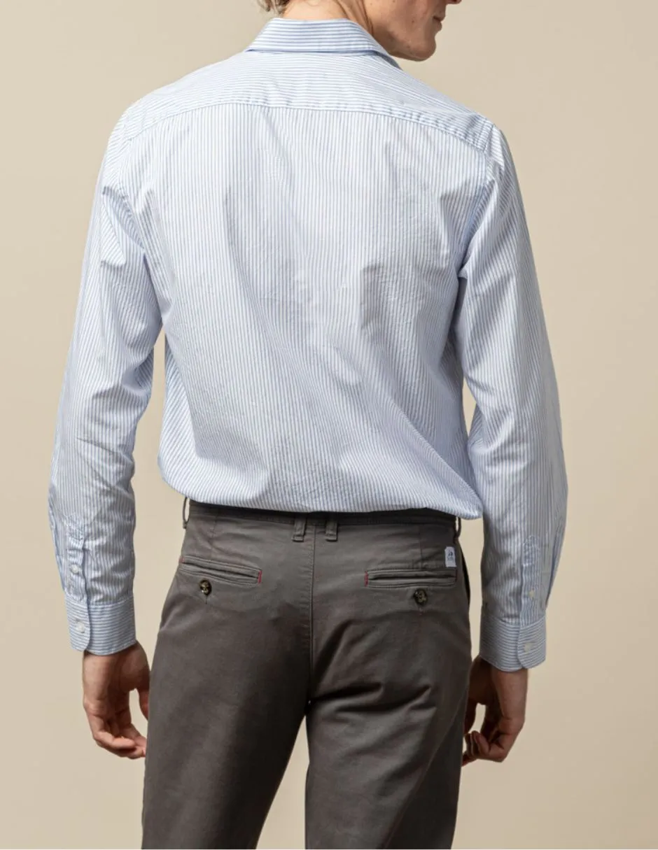 Camisa stripes celeste - Image 3