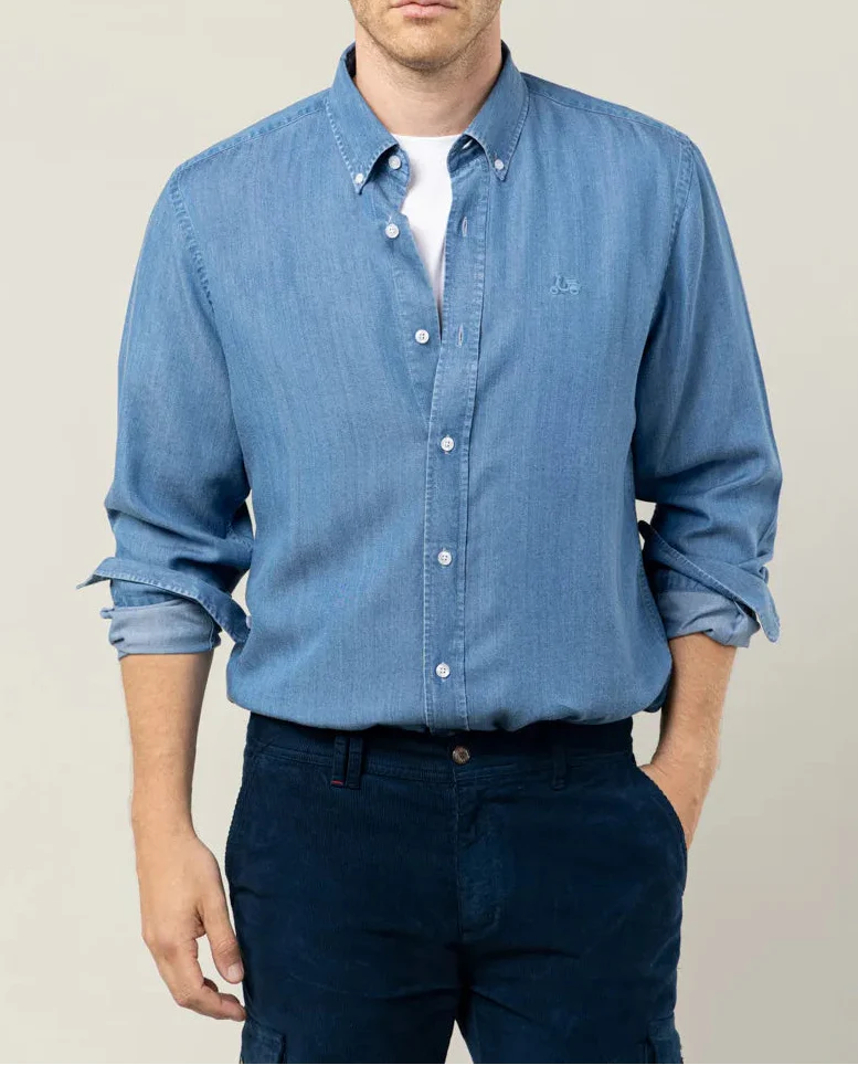 Camisa tencel denim