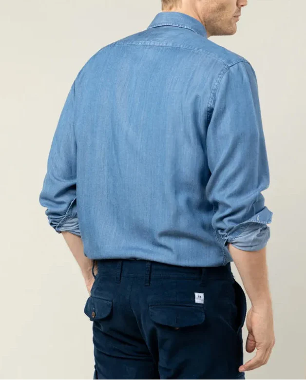Camisa tencel denim - Image 3