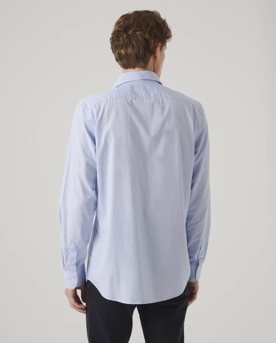 Camisa Vichy Celeste - Image 3