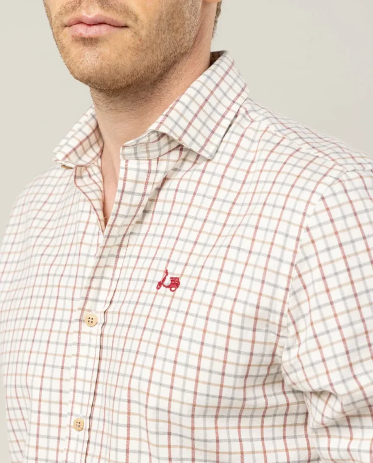 CAMISA VIYELA BURDEOS - Image 2