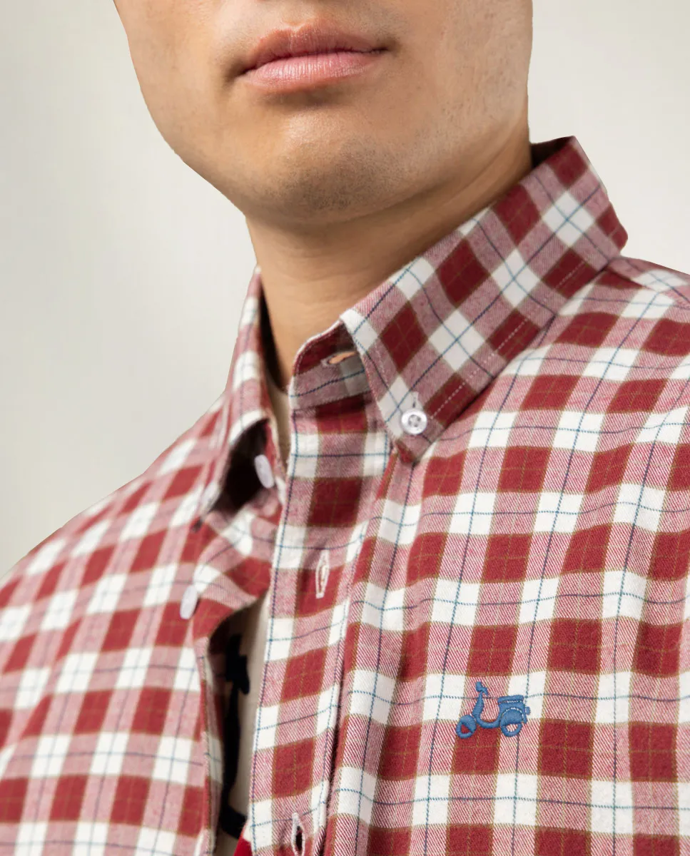 Camisa wales burdeos - Image 2