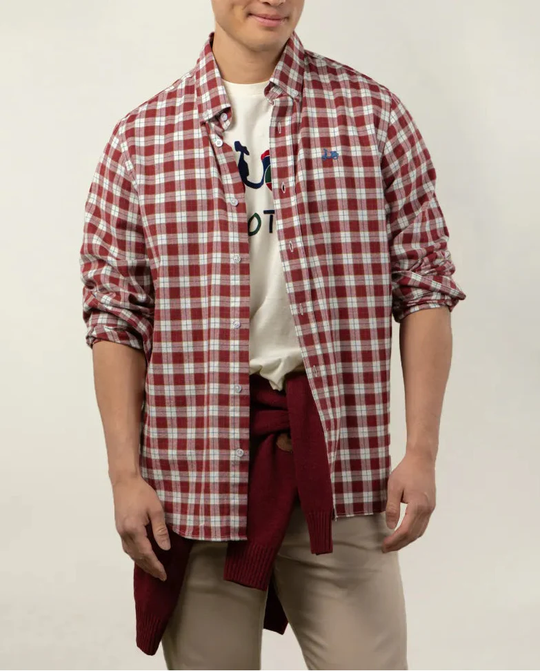 Camisa wales burdeos - Image 3