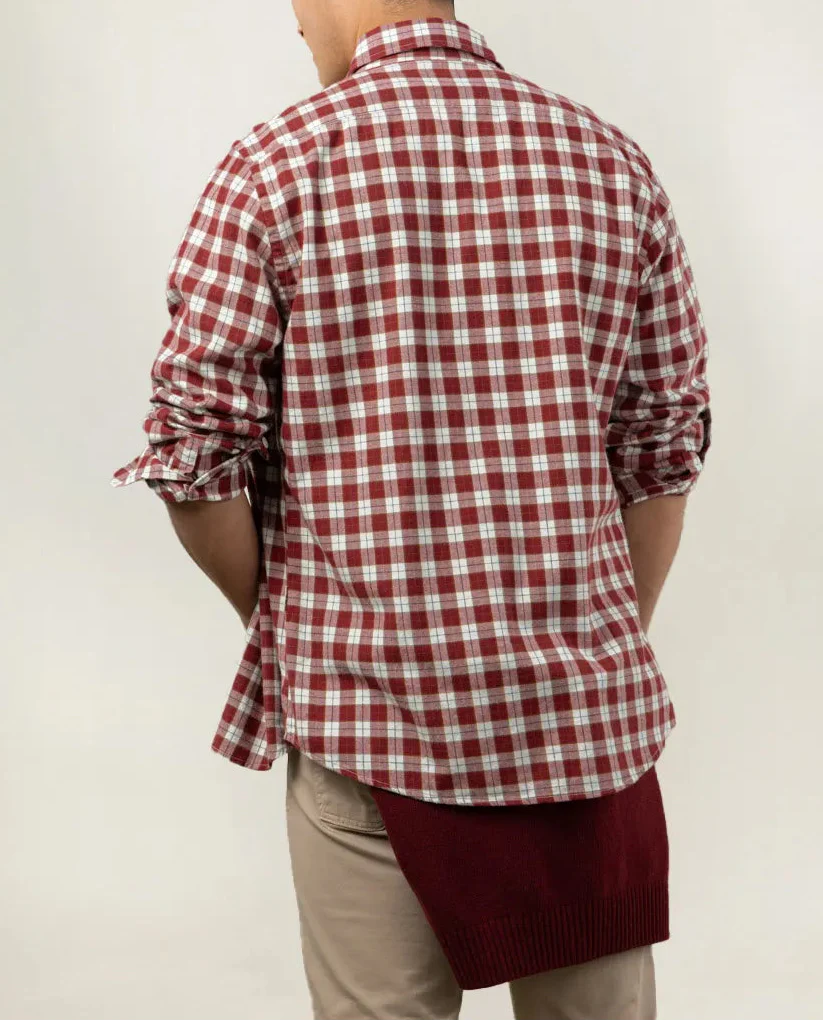 Camisa wales burdeos - Image 4