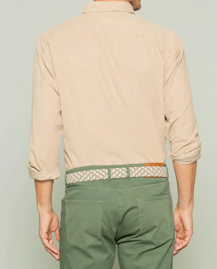Camisa wood beige - Image 2