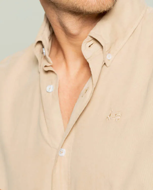 Camisa wood beige - Image 3