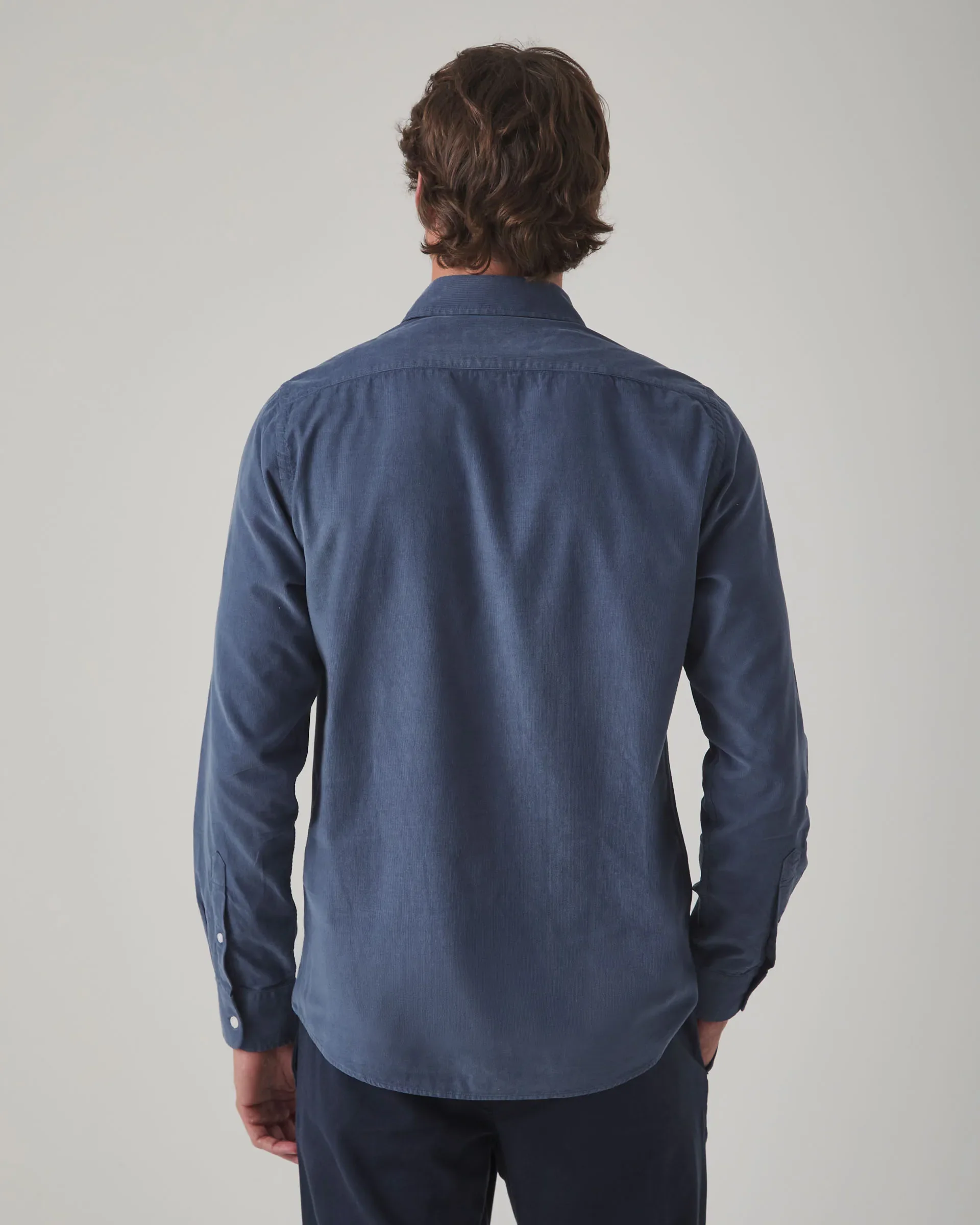Camisa Wood Pocket Marino - Image 2