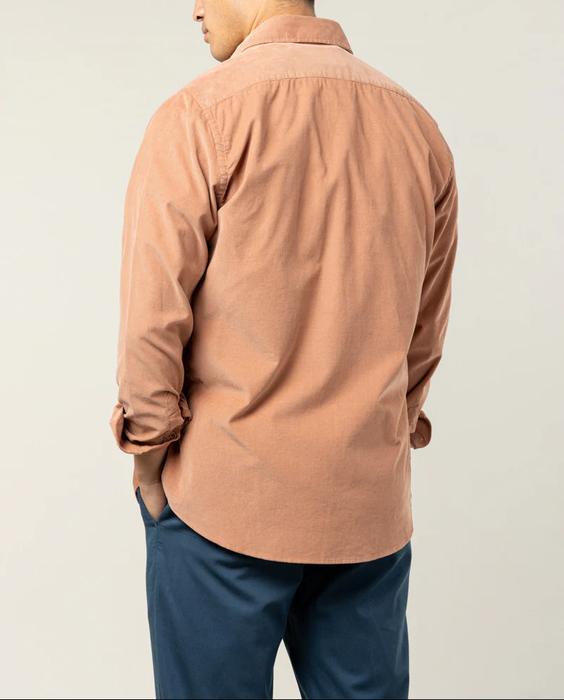 CAMISA WOOD POCKET ROSA - Image 3