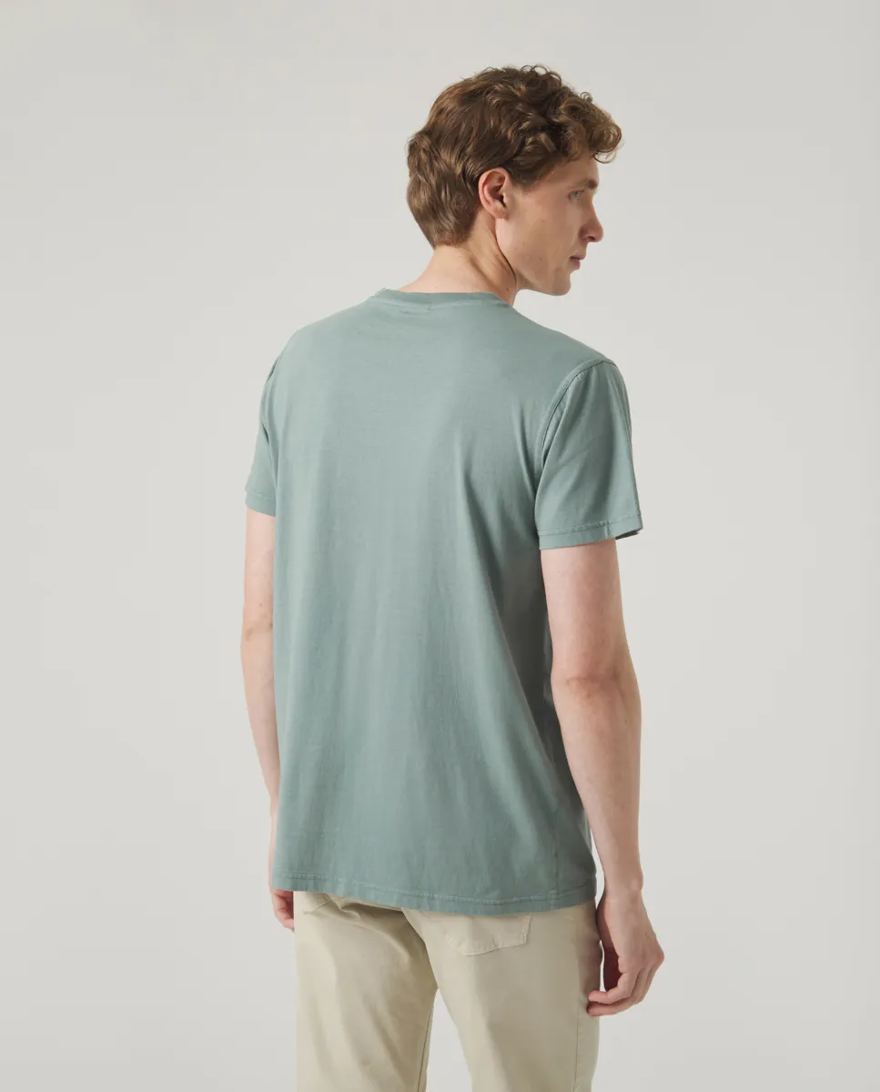 Camiseta Classic Organic Verde Grisáceo - Image 3
