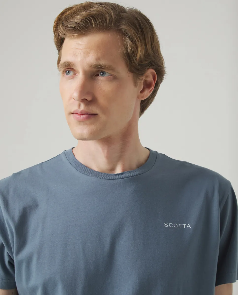 Camiseta Logo Espalda Denim - Image 4