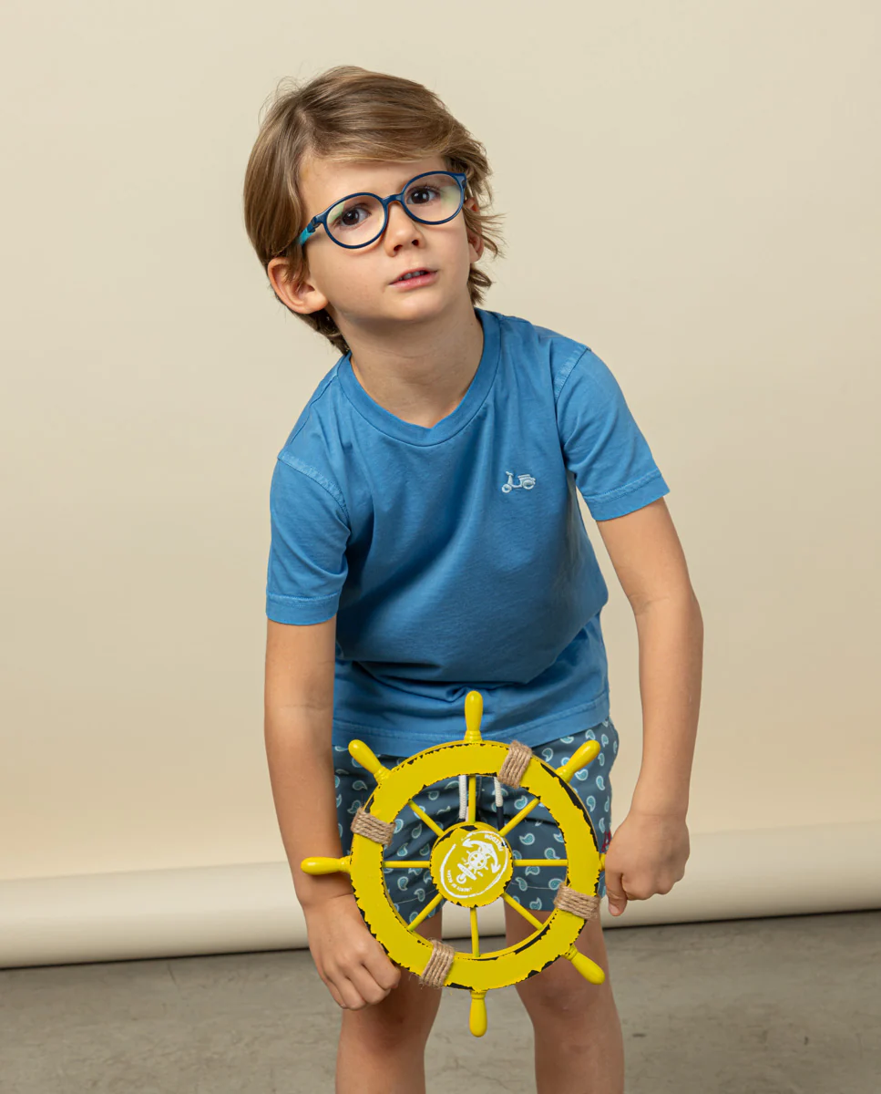 Camiseta niño classic organic denim - Image 3