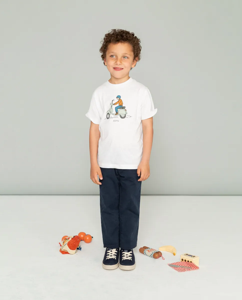Camiseta niño comic blanco - Image 4