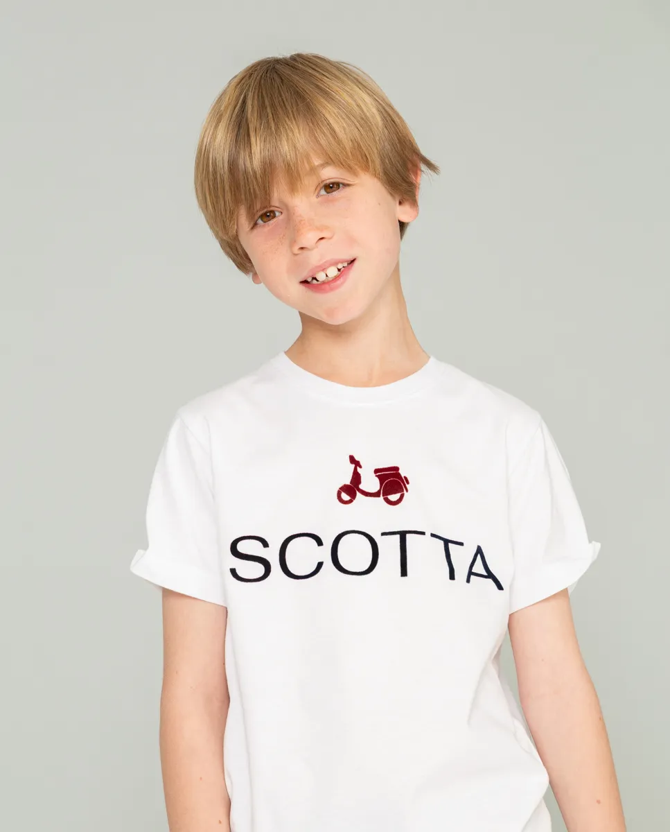 Camiseta Niño Logo Blanco - Image 3