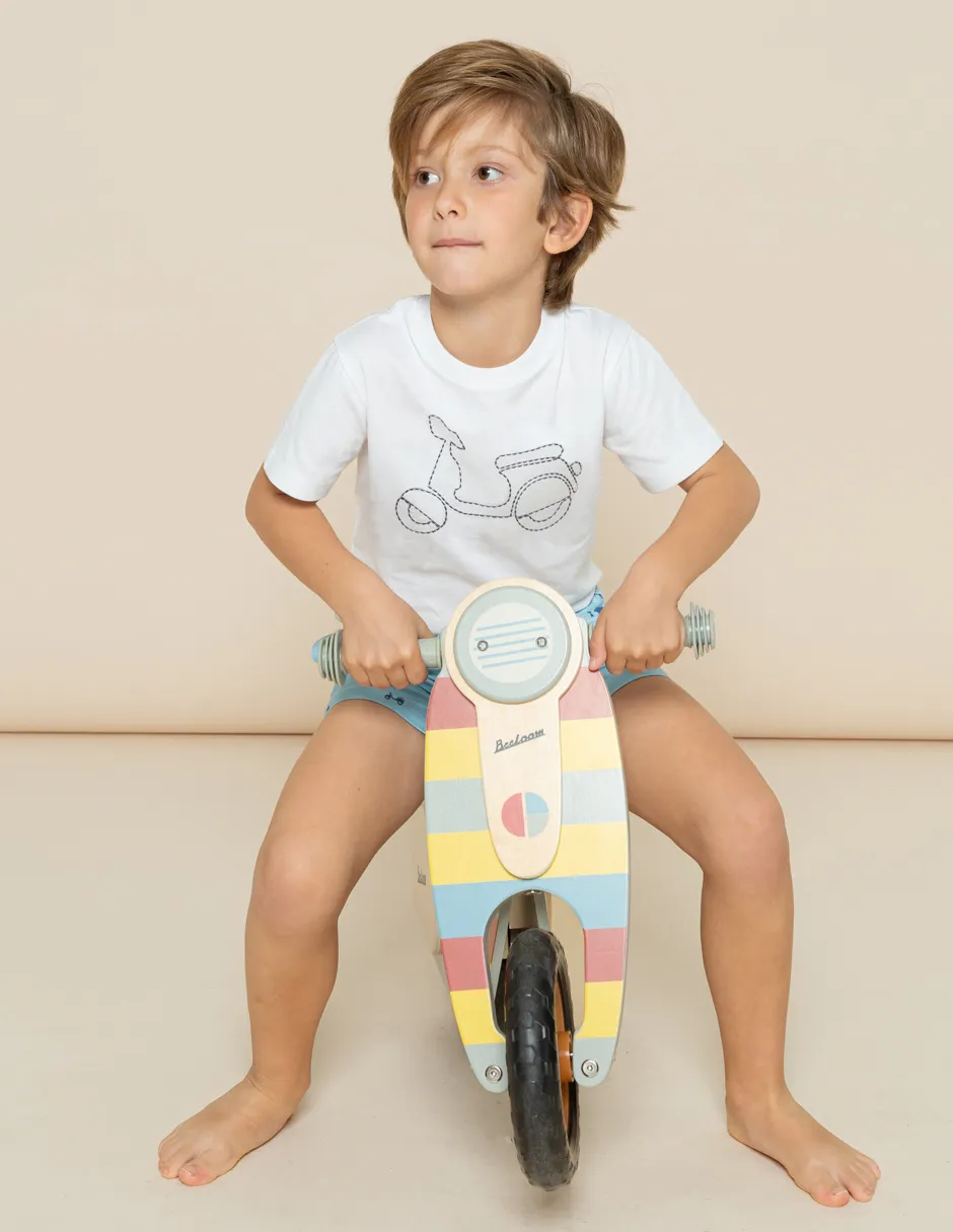 CAMISETA NIÑO LOGO STITCH BLANCO - Image 3