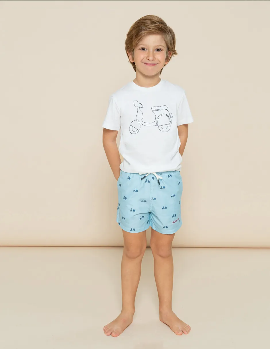 CAMISETA NIÑO LOGO STITCH BLANCO - Image 5