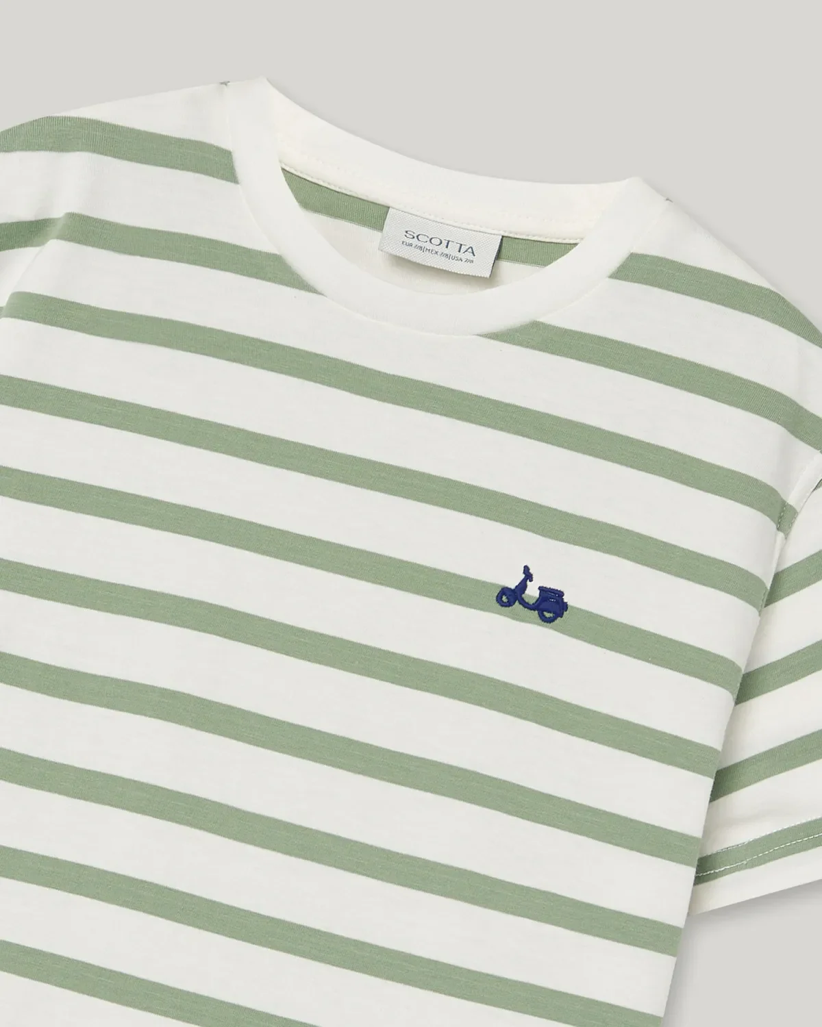 Camiseta Niño Rayas Khaki - Image 3