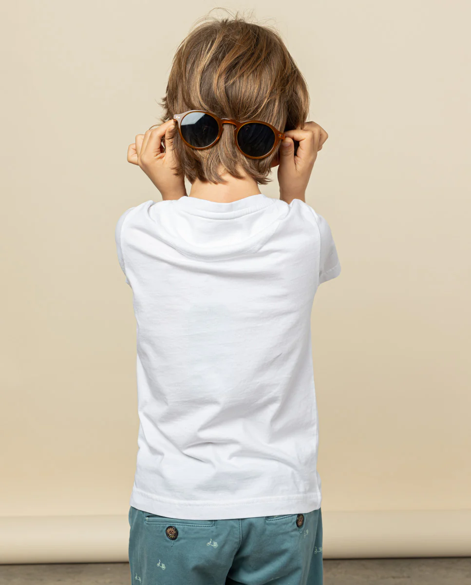 Camiseta niño Scotta fish blanco - Image 2