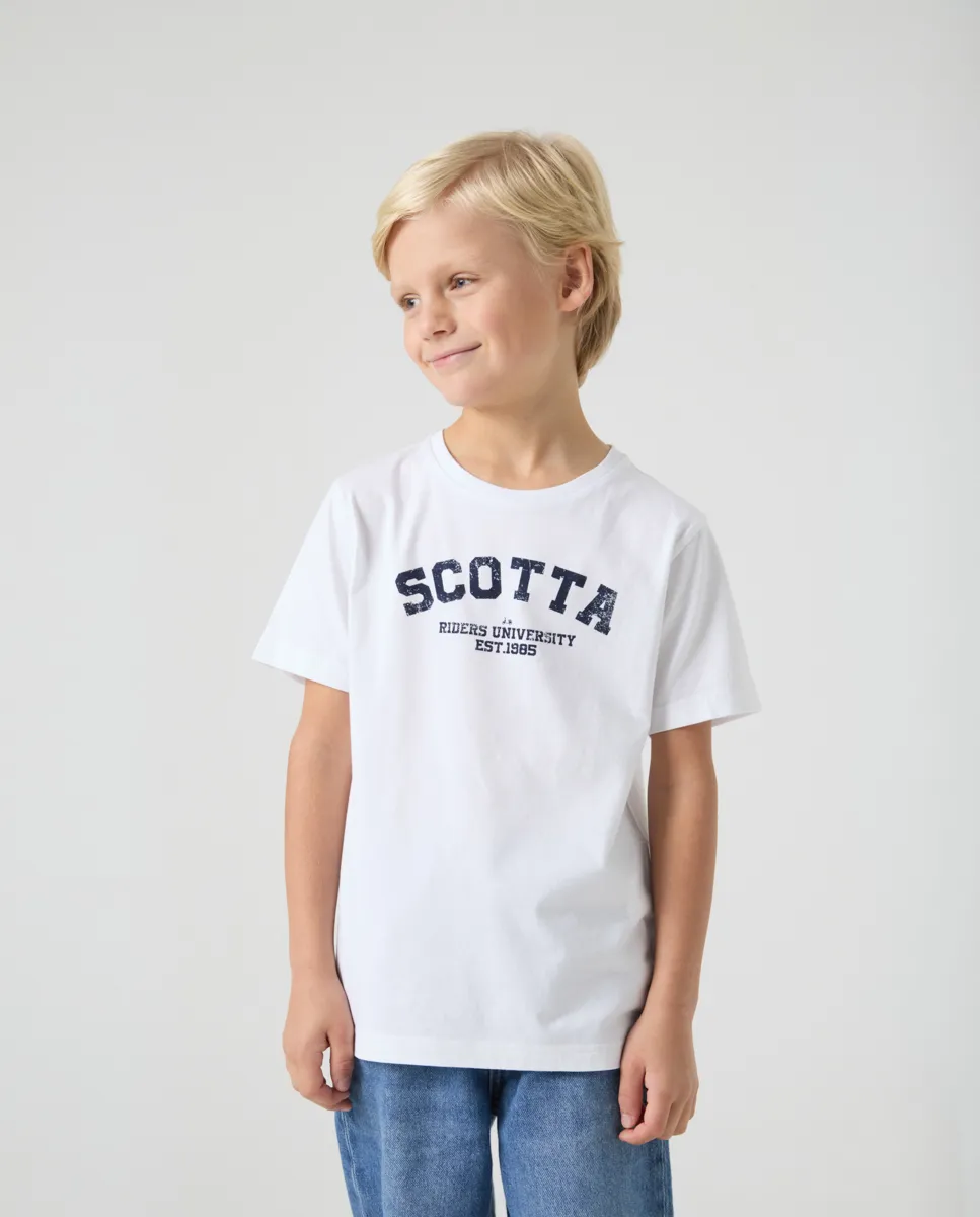 Camiseta Niño Scotta University Blanco - Image 3