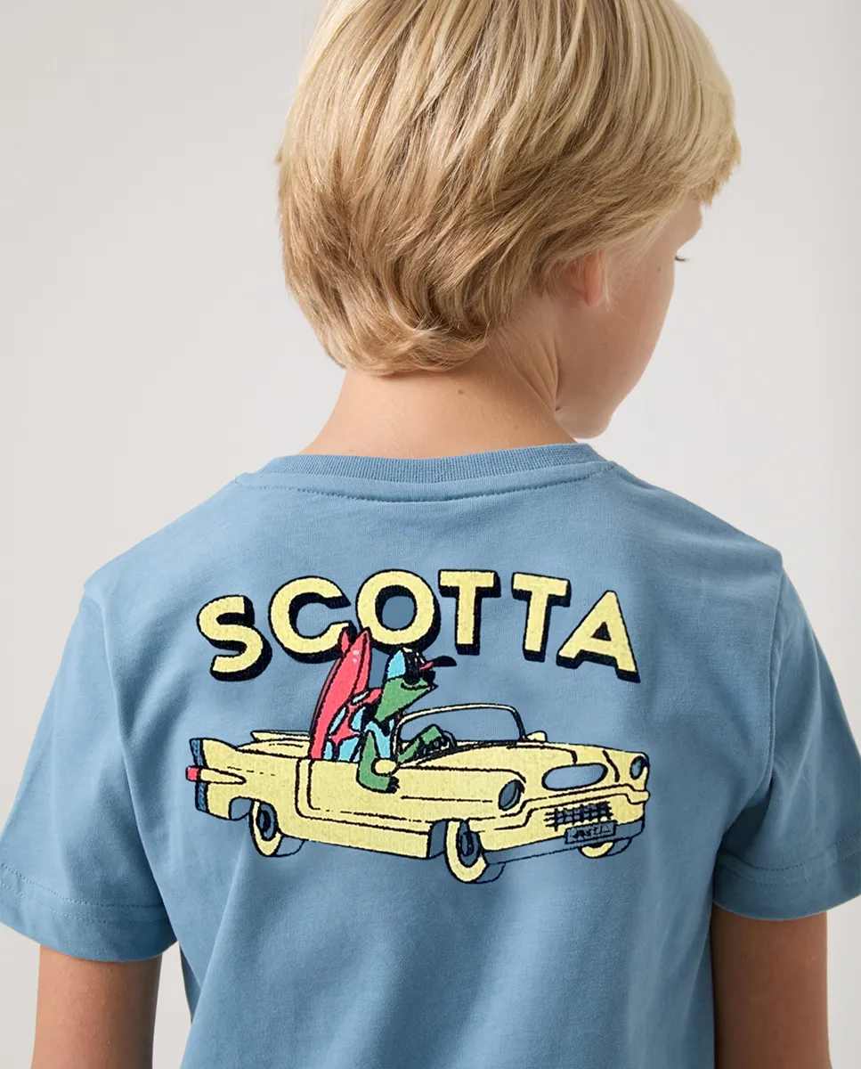 Camiseta Niño Turtle Denim - Image 4