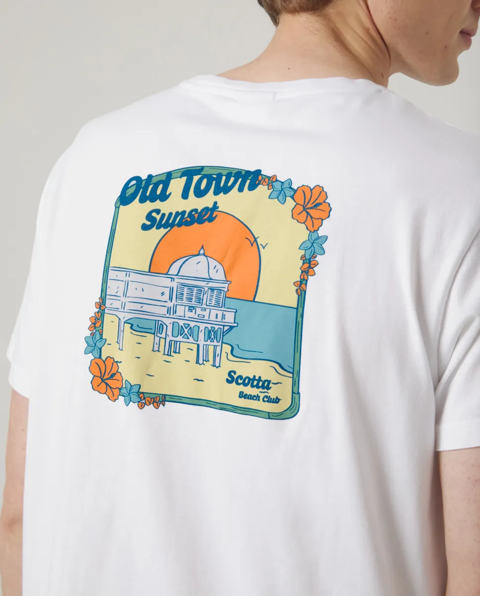 Camiseta Old Town Blanco - Image 3