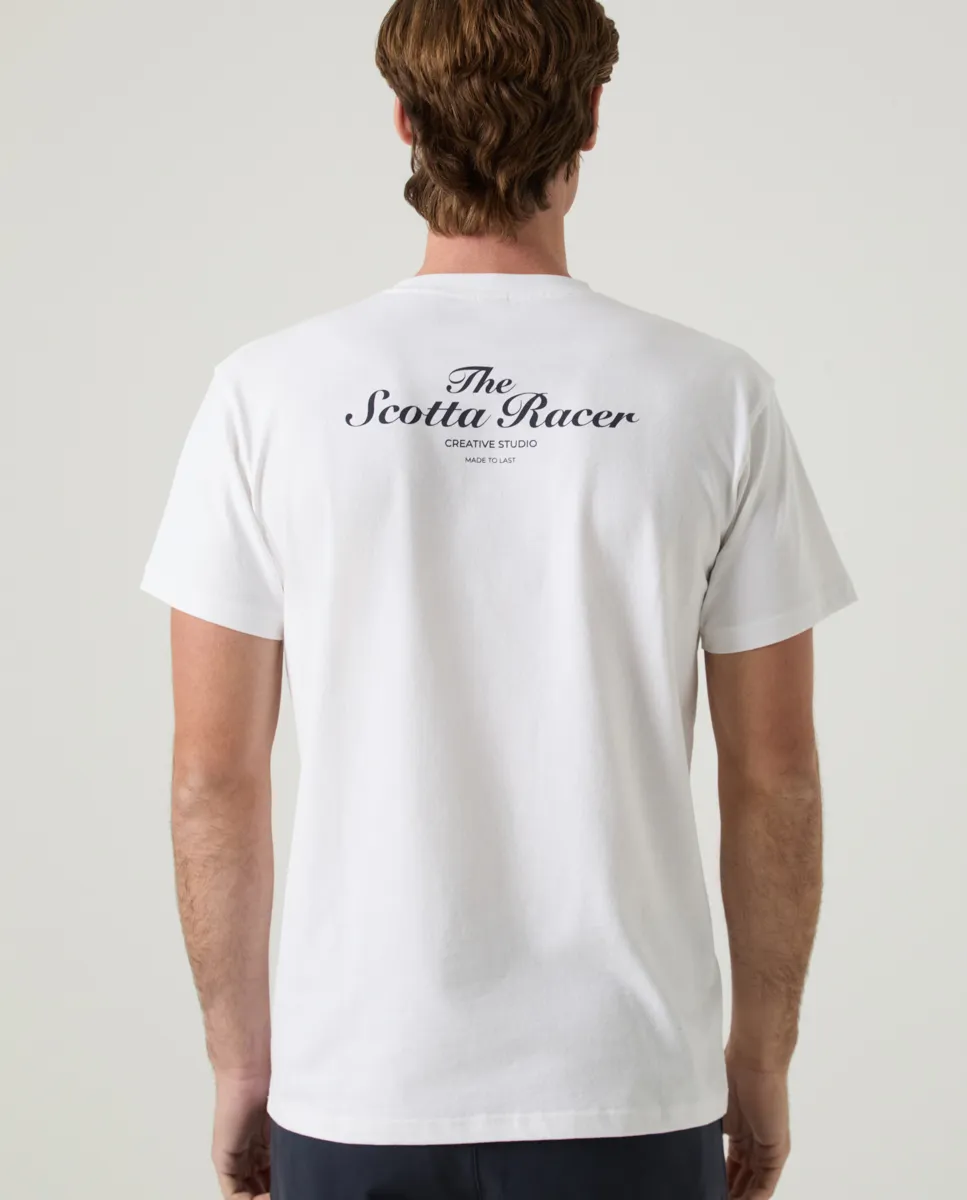Camiseta Scotta Racer Blanco - Image 4