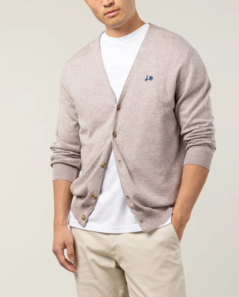 CARDIGAN ENGLAND BUTTONS TOPO