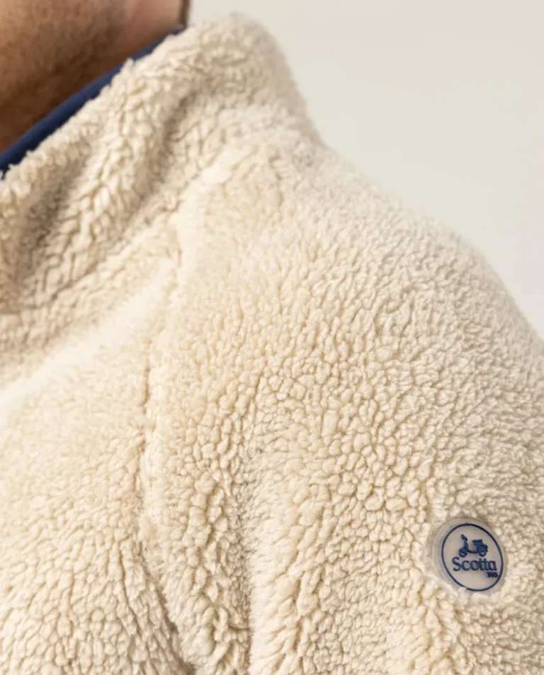 CHAQUETA BORREGO BEIGE - Image 2