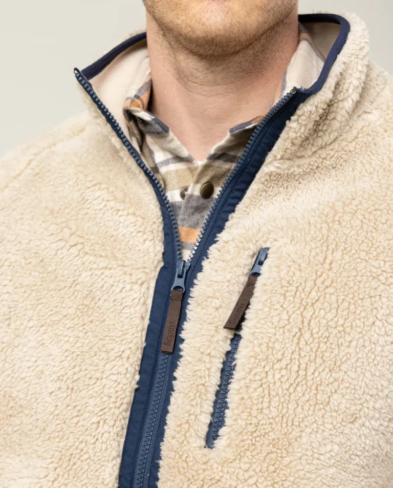 CHAQUETA BORREGO BEIGE - Image 4