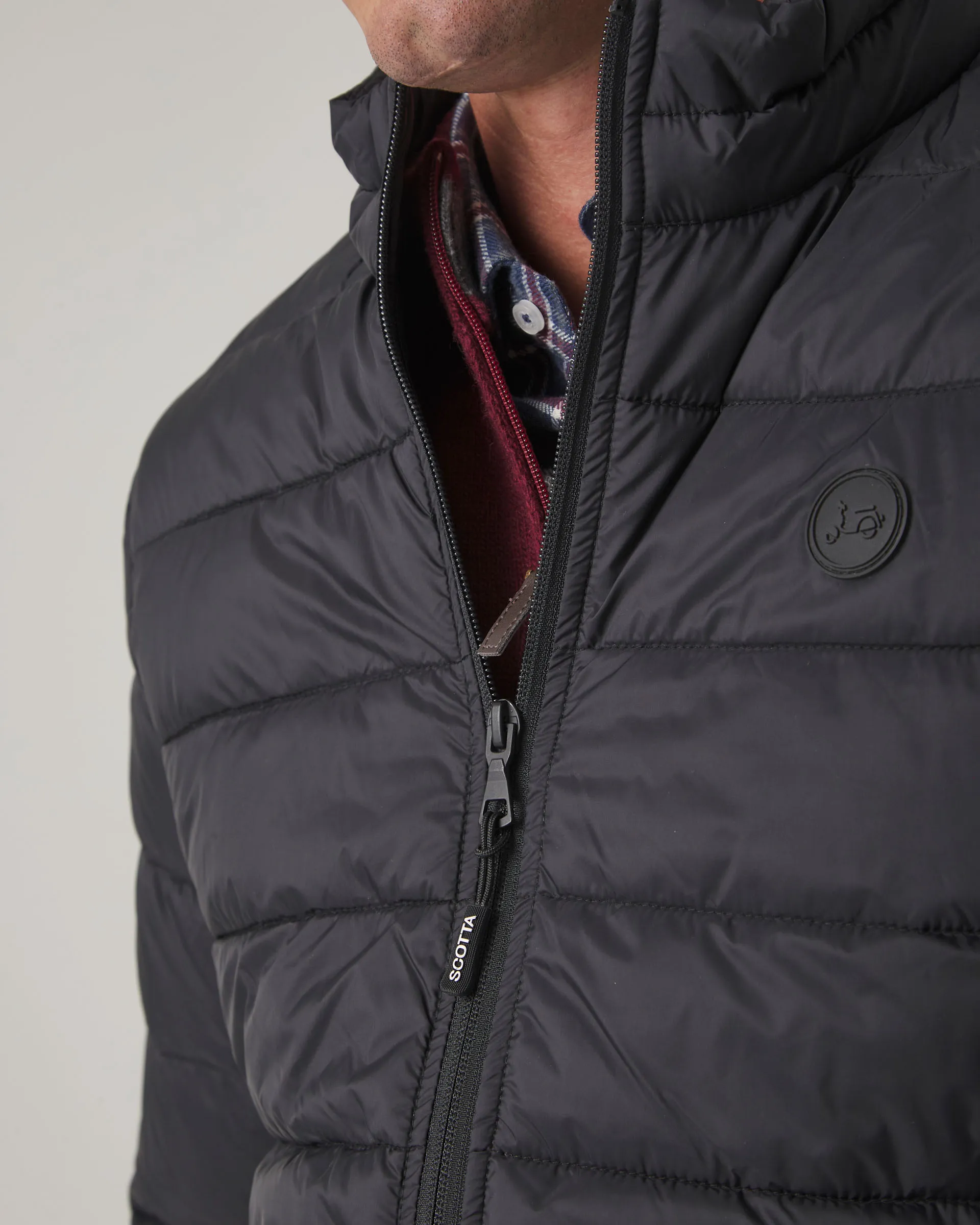 Chaqueta Classic Acolchado Negro - Image 3