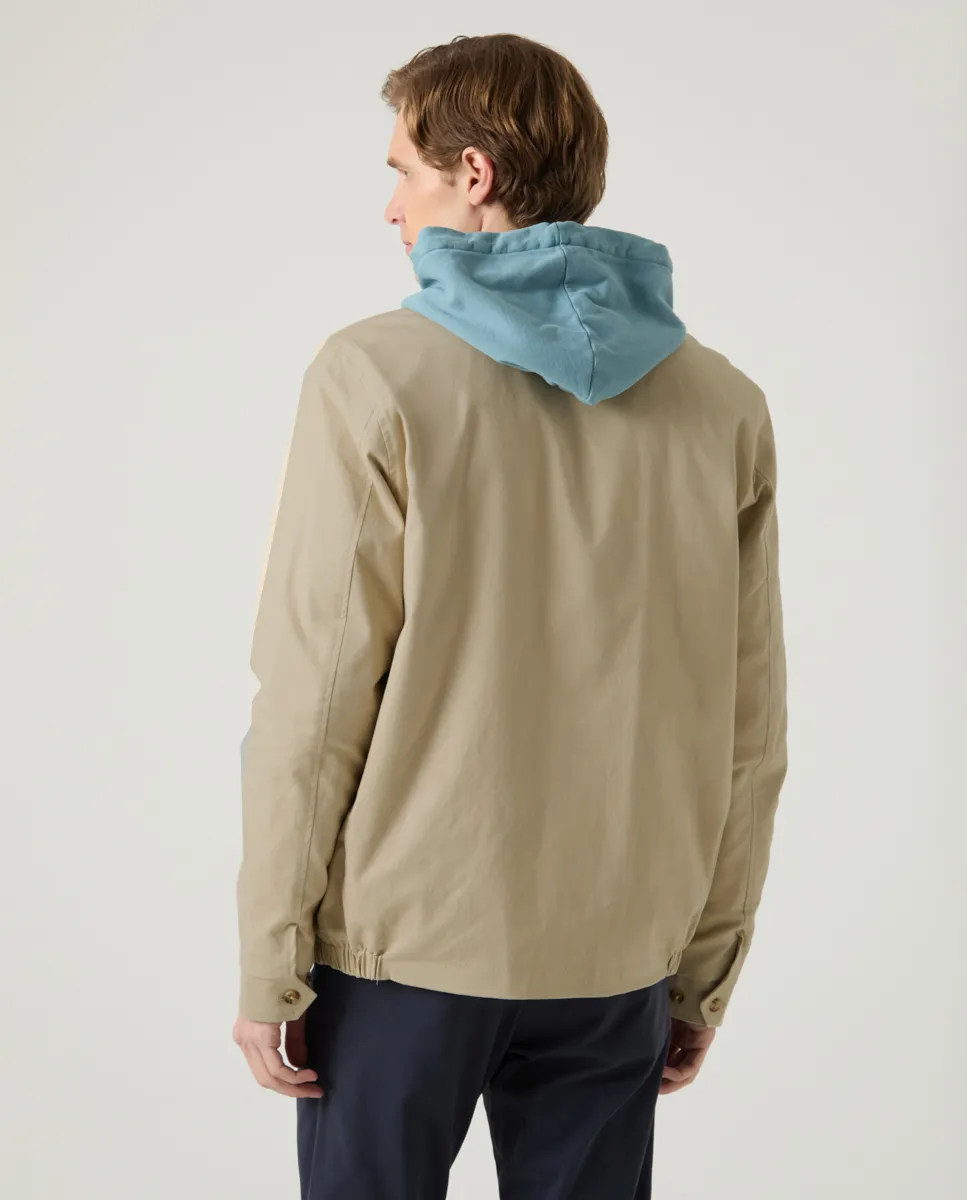Chaqueta Corta Sarga Beige - Image 4