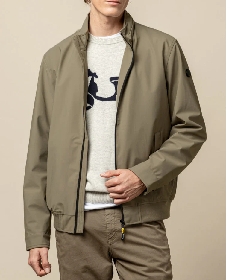 Chaqueta corta técnica topo