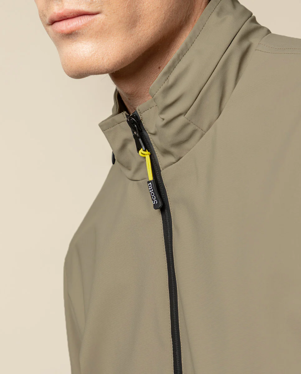 Chaqueta corta técnica topo - Image 3