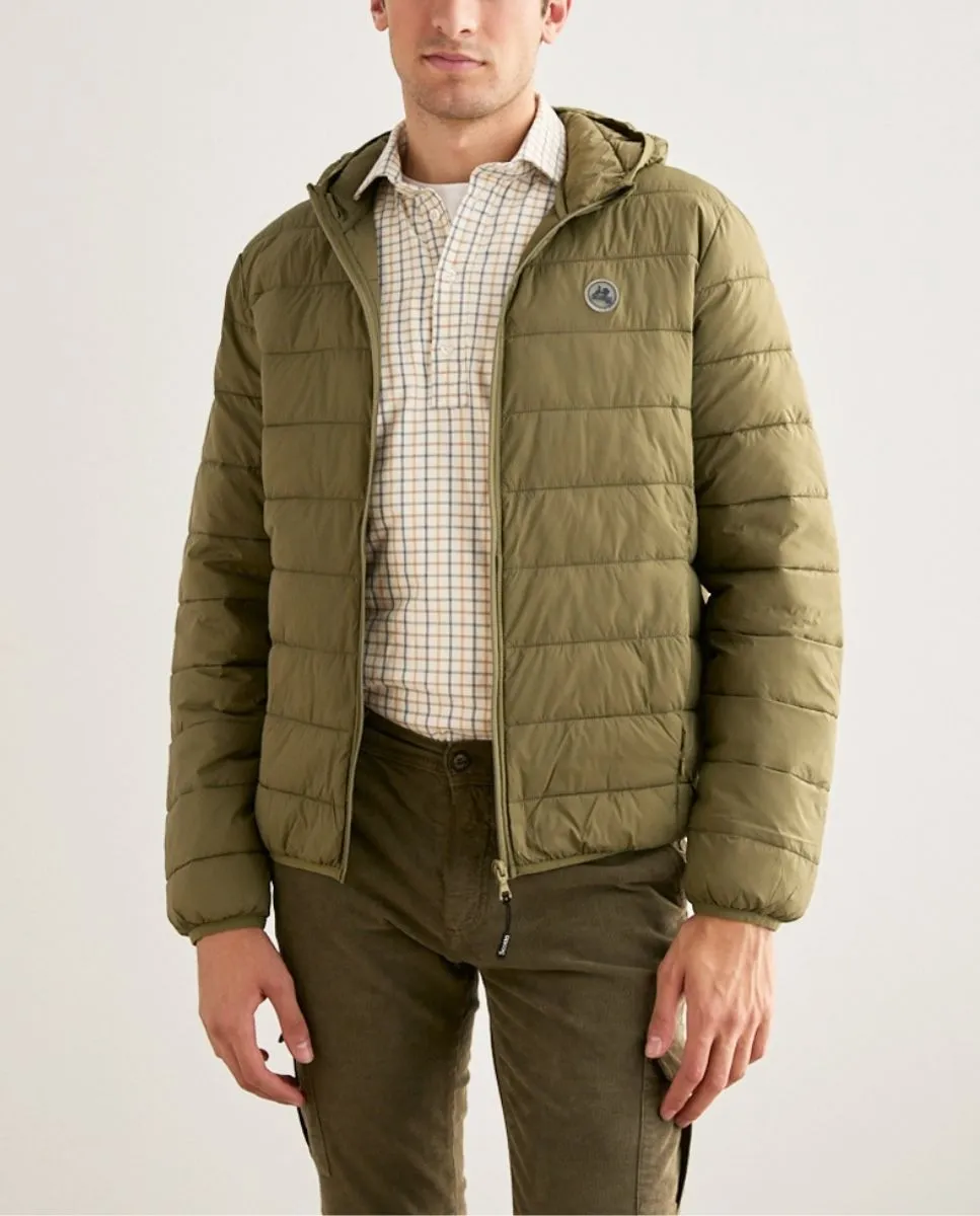 CHAQUETA HOOD ACOLCHADO KHAKI - Image 5