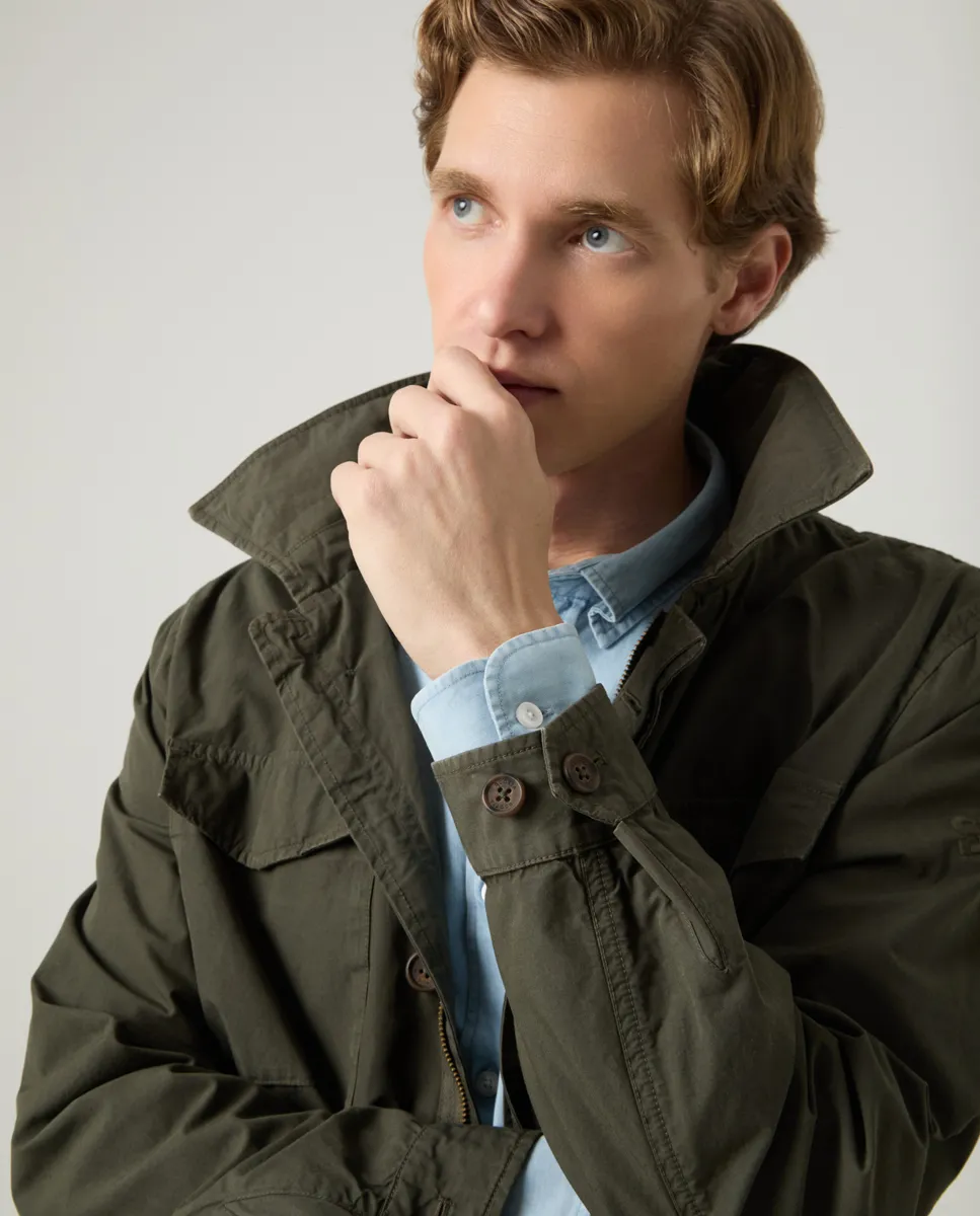 Chaqueta Sahariana Ligera Khaki - Image 12