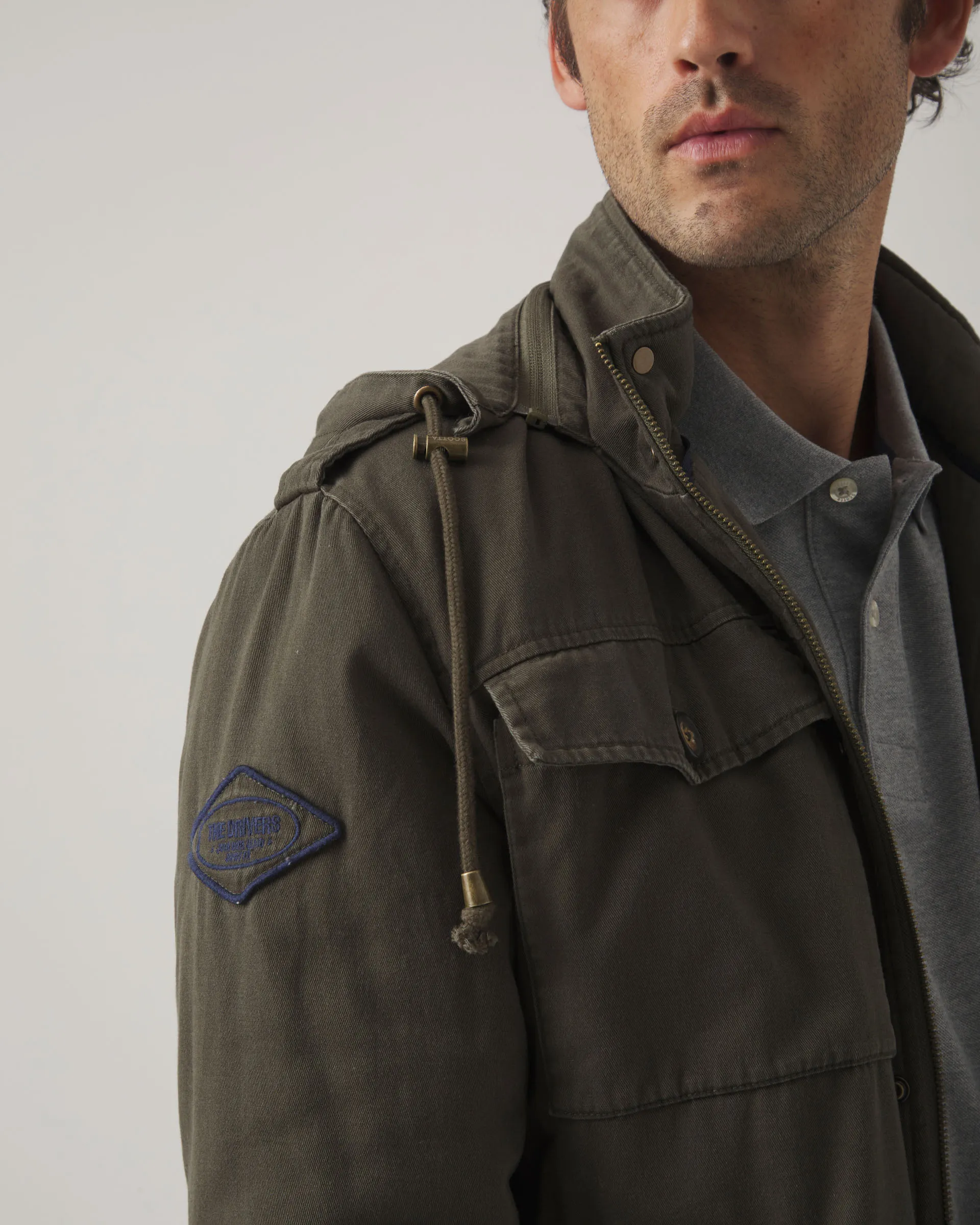 Chaqueta Sahariana Pockets Khaki - Image 5