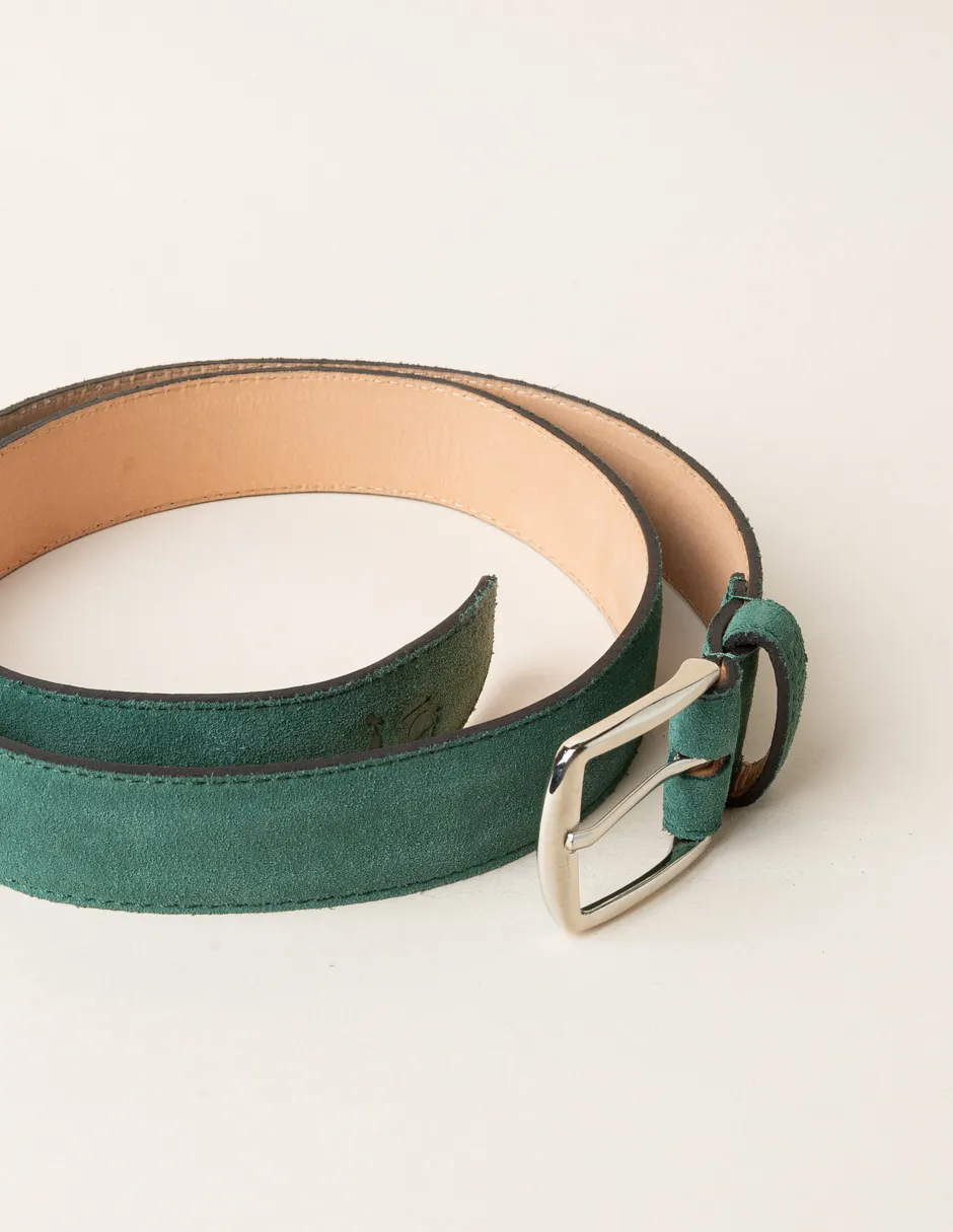 Cinturón serraje verde - Image 3
