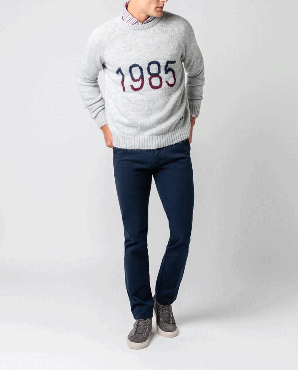 Jersey 1985 gris claro - Image 3