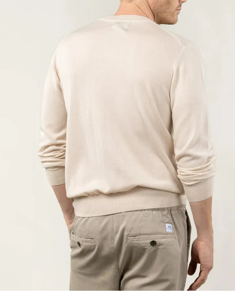 JERSEY CLASSIC CREW NECK MERINO CRUDO - Image 3