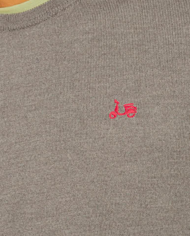 Jersey classic crew neck merino topo - Image 2