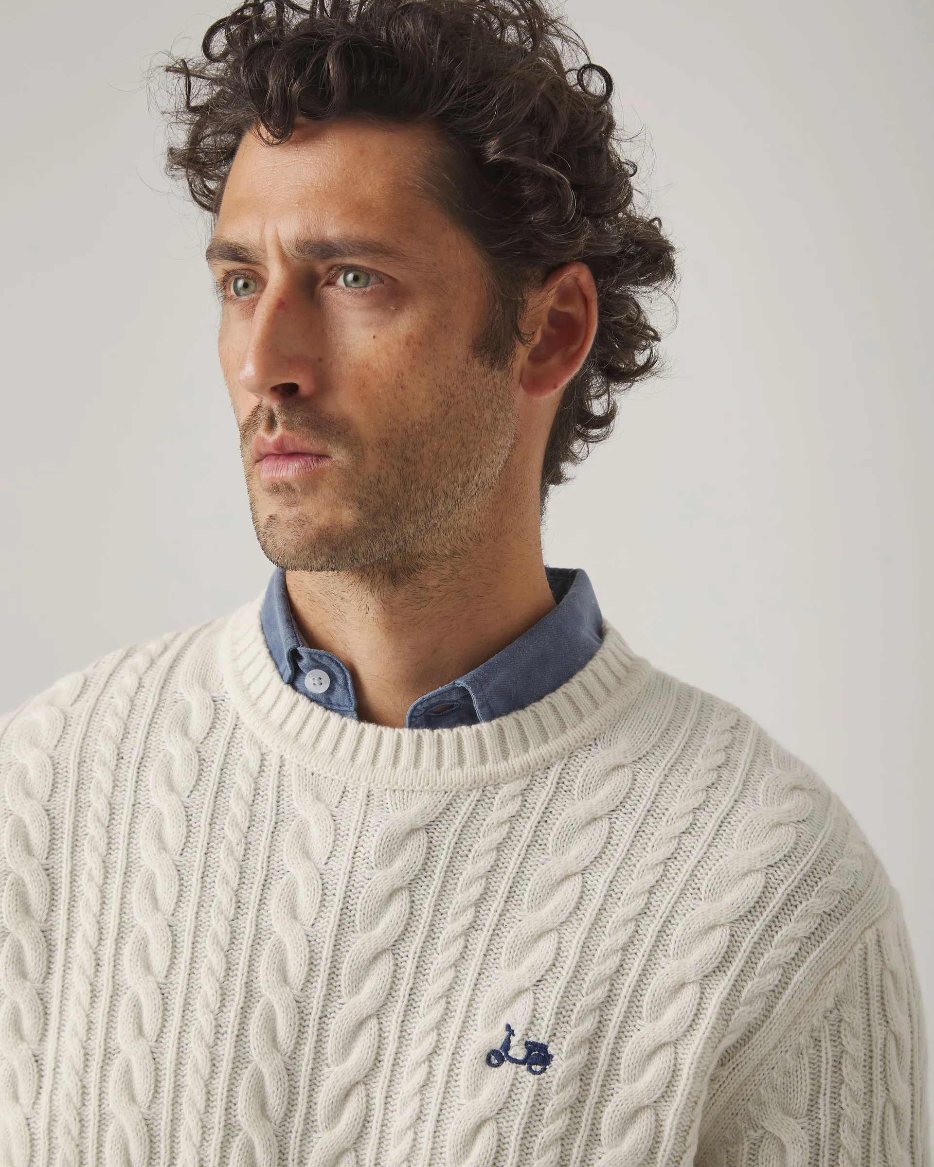 Jersey Crew Neck Ochos Crudo - Image 3