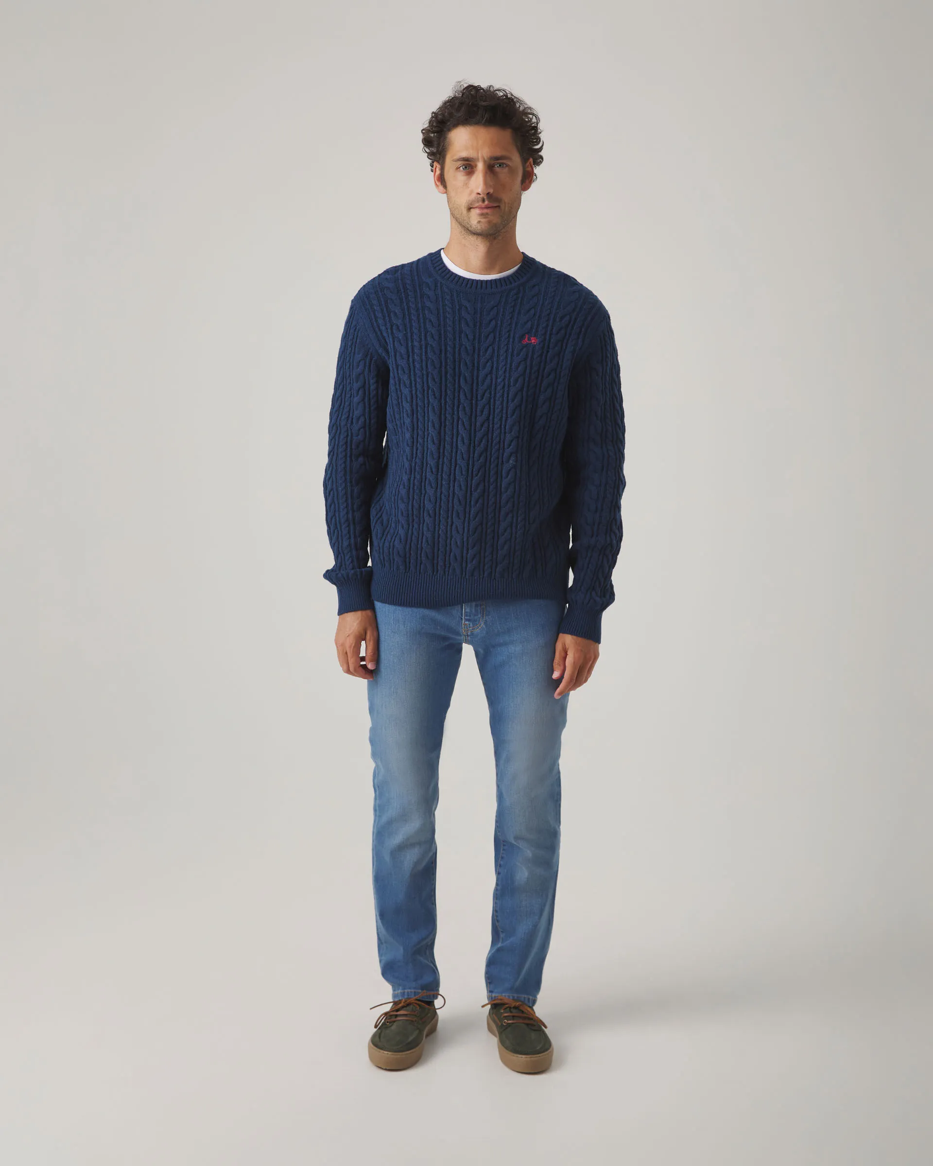 Jersey Crew Neck Ochos Denim - Image 4