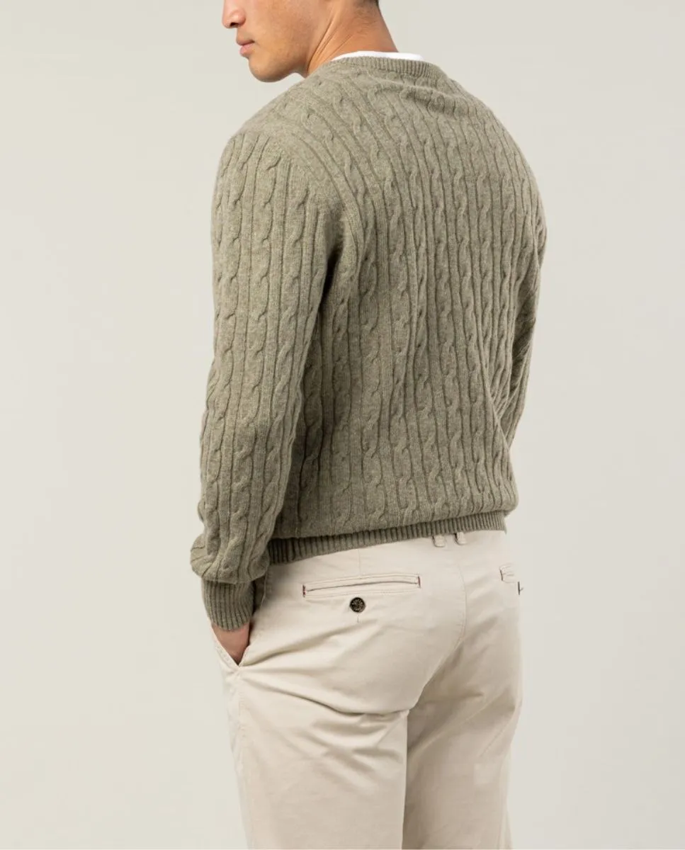 Jersey crew neck ochos verde - Image 3