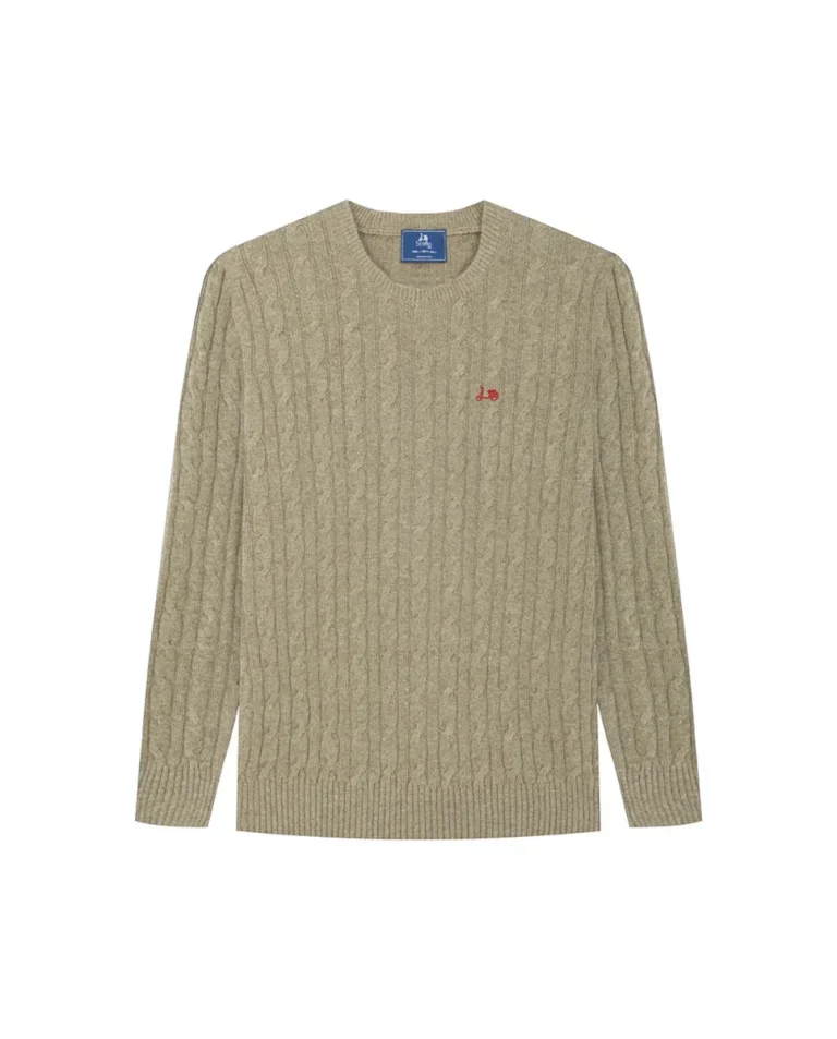 Jersey crew neck ochos verde - Image 4