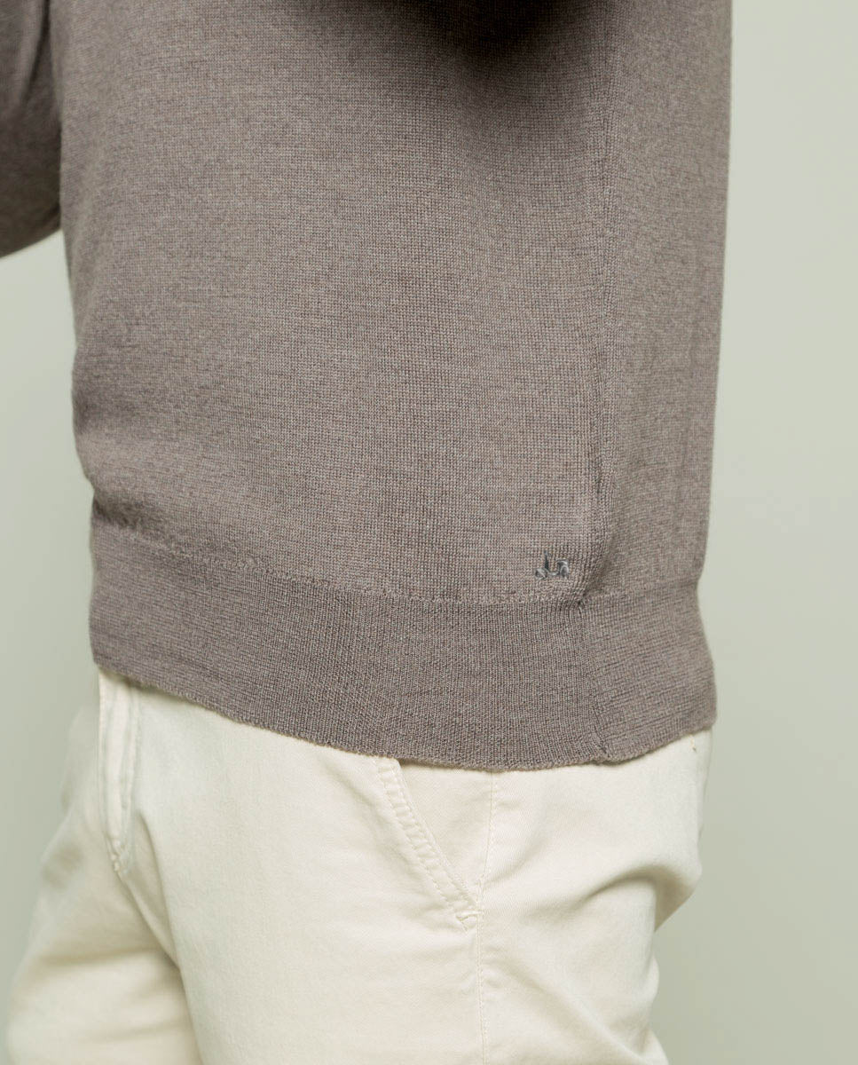 Jersey turtle neck merino topo - Image 3