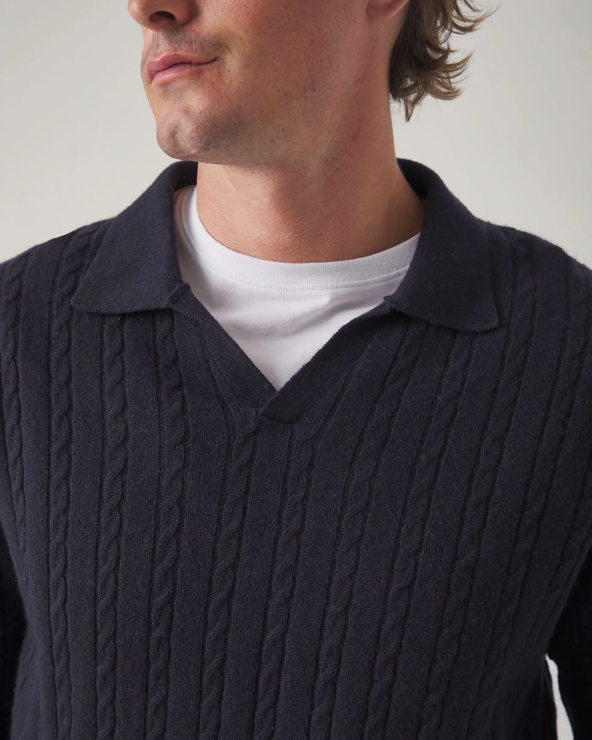 Jersey Cuello Jonhy Ochos Marino - Image 2